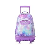 TOTTO - Mochila Escolar con Ruedas Desmontables, Estampado Korina