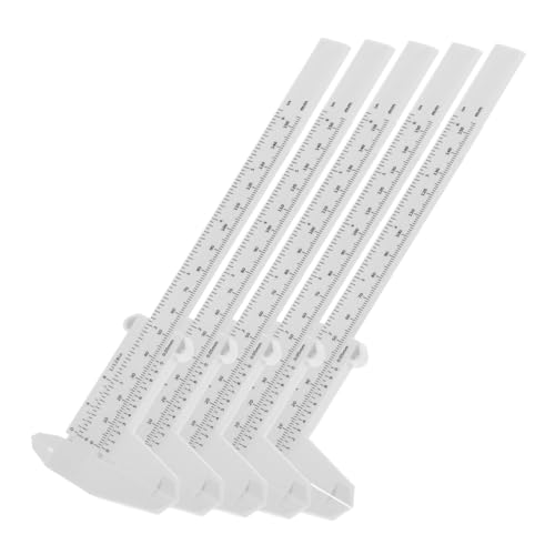 Calibradores Vernier Digitales Plásticos ARTIBETTER 5 Pzas miniatura 1