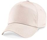 Shirtinstyle Basecap Cap 5 Panel Cap Verschluss Klettverschluss Größe Unisex, Farbe sand