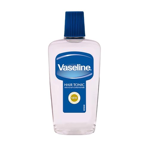Vaseline Hair Tonic & Scalp Conditioner | Smoothes Hair | Locks In Moisture | Non-Greasy Shine | 200 ML