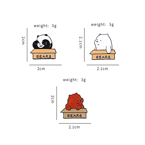 Image of Cute Enamel Pins Cartoon Lapel Pin Brooch Badge for Backpack Jackets Funny Tiger Pins for Gift Anime Enamel Pin for Clothing Hat Decoration