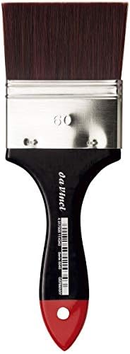 Da Vinci 5040 Series Top-Acryl Brush, Fiber, Black/Red, 17 x 3 x 30 cm