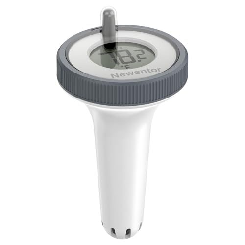 Newentor Floating Digital Pool Thermometer (White)