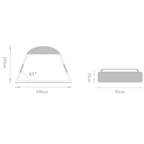 Carpa Infantil GeRRiT para Camping 3-4 Personas Verde miniatura 7