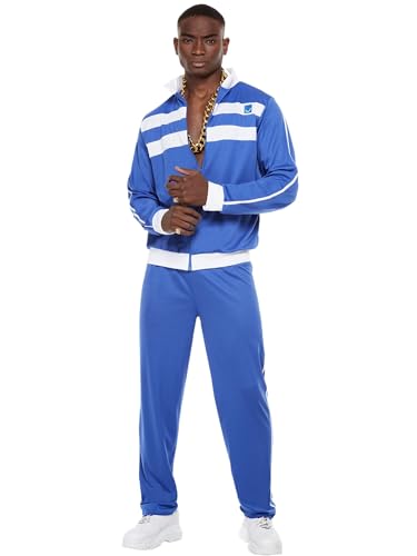 Chándal de hombre Scouser Smiffys ideal para carnaval y fiestas temáticas retro