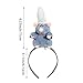 Jeffan Rat Headband, Mouse Plush Cute Mouse Stuffed Animal Headwear Cartoon Costume Props Funny Gifts for Adults