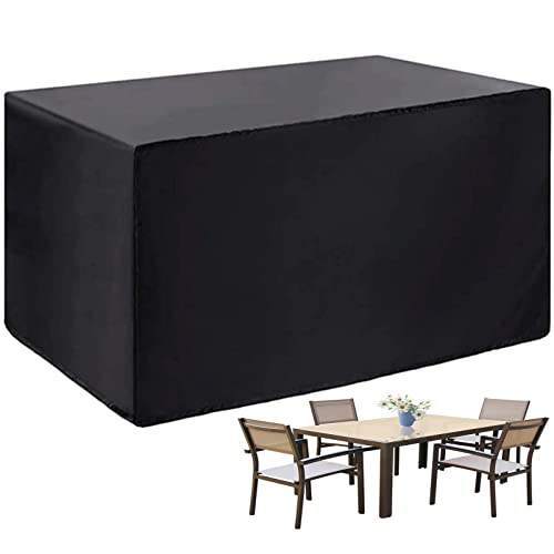 YWBXSHKD Housse Salon De Jardin Rectangulaire 65x65x65cm, Housse De Protection pour Meubles De Jardin Housse De Table De Jardin Carre RéSistant Aux IntempéRies, Anti-UV Cover