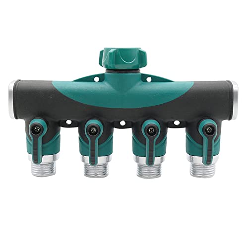 Connecteurs d'eau un à quatre pour simplifier l'arrosage de la ferme