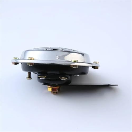 Parlante Universal para Manubrio 12V Cromo Clásico miniatura 3