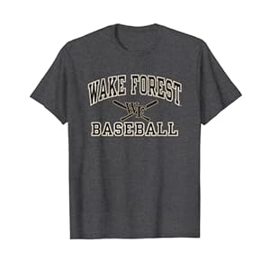 Wake Forest Demon Deacons Baseball Strike T-Shirt