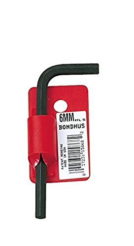 Bondhus 15847 .71mm Hex Tip Key L-Wrench with ProGuard Finish, Tagged and Barcoded, Short Arm