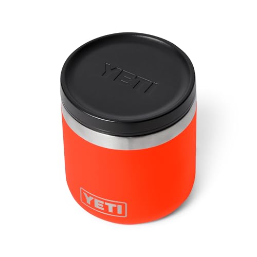 YETI Rambler 8 oz Food Jar, Vacuum Insulated, Stainless Steel, With Airtight Lid, Solar Flare