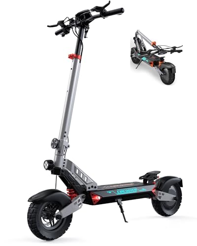 Circooter Landturbo Electric Scooter, 330LBS Capacity for Heavy Adults, 34