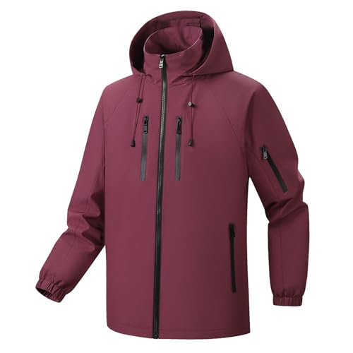 Chaqueta de montañismo transpirable que frena el viento y evita el sudor