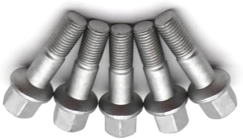 Car Trim Clips Car Wheel Lug Bolts Nuts M12X1.5 Truck Tyre Parts for Benz CL203 2001-2008 2007 2006 2005 2004 2003 for C209 2002-2009 2008 2007 2006 2005