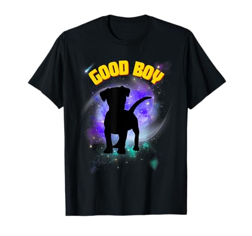 Photo de Good Boy - Adorable chiot cosmique pour les amoureux des chiens et de l'espace T-Shirt