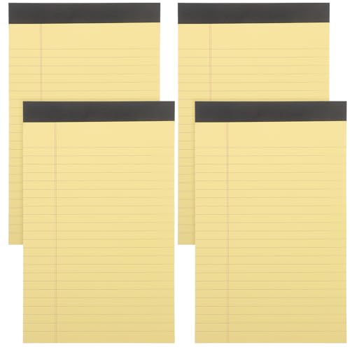 UTHCLO ポータブル冊リーガルメモパッド厚手素材切り取り可能デイリースケジュール リスト用便箋