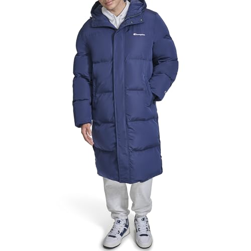 Champion Men's Full-Length Puffer with Hood
