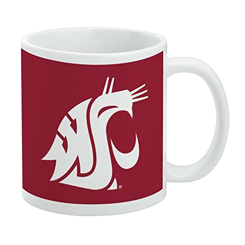 Washington St Primary Logo Ceramic Coffee Mug Gift Mugs for, 11oz, White