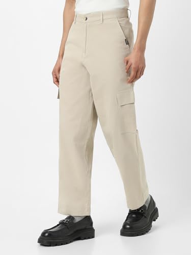 Image of Urbano Fashion Men's Loose Mid Rise Cargo Pant