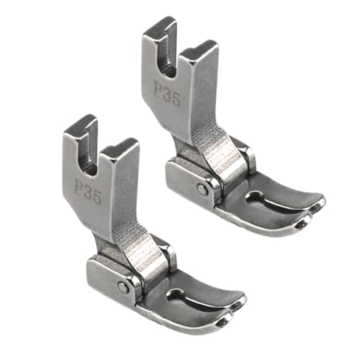 Blooy - 2 PCS P35 Pies Prensatelas para Máquina de Coser Industrial miniatura 1
