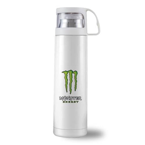 水筒 ロゴモンスターエナジー 魔法瓶 ステンレスボトル マグボトル 500ml 保冷 保温 おしゃれ かわいい キャラクター 人気 グッズ 男女兼用 大人 子供用 プレゼント 贈り物 コーヒーカップ