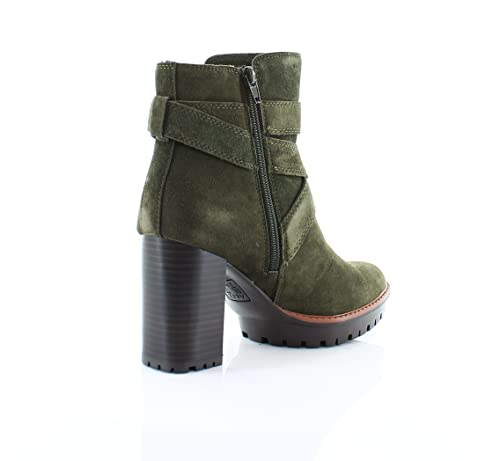 Naturalizer Women's Lyra Ankle Boot, Dark Green Suede, 8.5 #TOP6