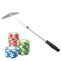 Poker Chip Rake, Telescopic Roulette Chip Rake, Poker Chip