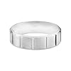 meditoys · Bague en acier inoxydable pour homme · Acier inoxydable brossé · Largeur : 9,0 mm · Très résistant aux rayures · Style masculin #3