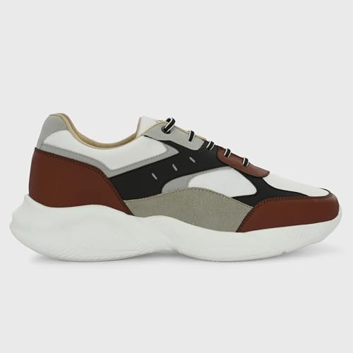Image of Cruiser Mens Fashion Chunky Shoes|Bold & Trendy Design | Lightweight & Comfortable with Cushioned Insole | Men's Chunky Sneakers with Attitude |Perfect for Streetwear & Casual Outfits (Fleix)