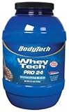 BODYTECH Whey Tech Pro 24 Protein Powder - Protein Enzyme Blend with BCAA's to Fuel Muscle Growth & Recovery, Ideal for Post-Workout Muscle Building - Chocolate Mint (5 Pound)