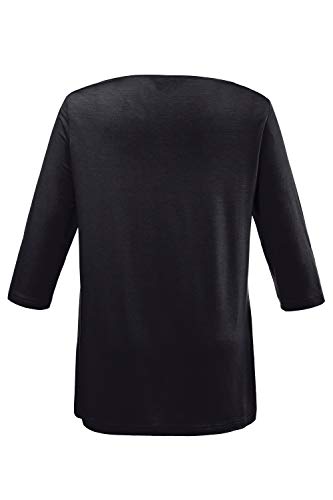 ULLA POPKEN Shirt mit Zipper Am Ärmel, Groãe