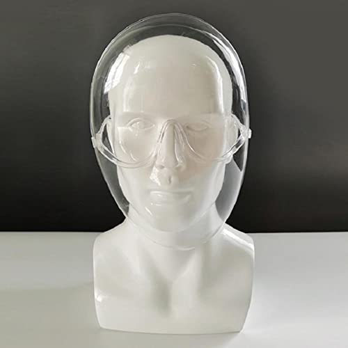 Protetores faciais de segurança - Proteção facial à prova de poeira com faixa de cabeça ajustável,Eq