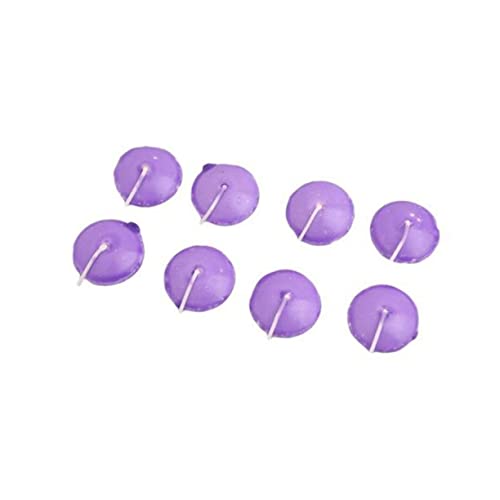 ULDIGI Long Burning Floating Candles 10pcs Unscented Discs Perfect for Wedding Decor Flameless
