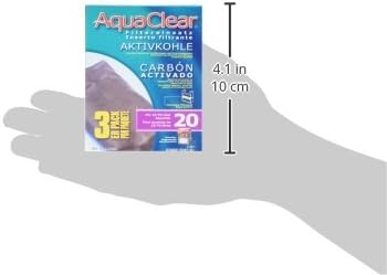 Aqua Clear Activated Carbon Insert, 20-Gallon Aquariums (Pack of 3)