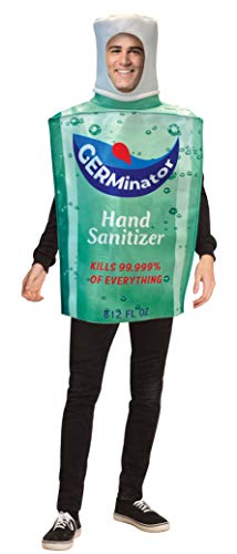 Costume de gel hydroalcoolique amusant Rasta Imposta pour adulte style Germinator