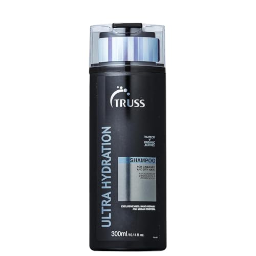 TRUSS Ultra Hydration Hair Shampoo for Women & Men - Hydrating Shampoo for Dry Hair - Restores Strength, Softness & Shine - Color-Safe Formula with Frizz Control & Humidity Protection (10.14 oz) TRUSS Ultra Hydration Hair Shampoo for Women & Men - Hydrating Shampoo for Dry Hair - Restores Strength, Softness & Shine - Color-Safe Formula with Frizz Control & Humidity Protection (10.14 oz)