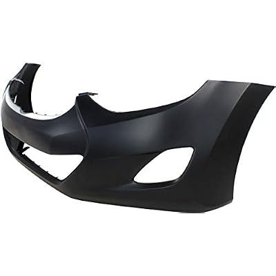 Garage-Pro Front Bumper Cover For 2011-2013 Hyundai Elantra Sedan 1.8L Engine USA Built Models, Primed Bumper Replacement