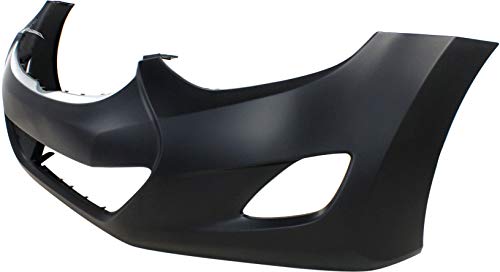 Evan Fischer Front Bumper Cover Compatible With 2011-2013 Hyundai Elantra Primed Sedan #TOP1