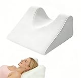 FITHUGOO Facial Surgery Recovery Pillow, Memory Foam Support Back Sleeping Training Pillow for After Face Lift Surgery, Suit for After Neck Surgery Hair Transplant or Nose Job Pillow