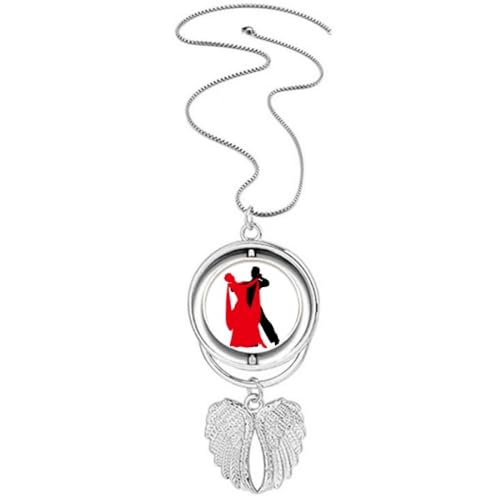 Collier ailes d'ange et duo de danse le cadeau idéal pour femme