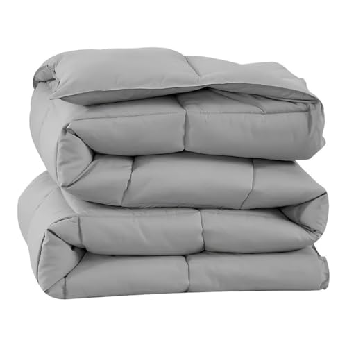 Camesa Edredom Ecopluma Toque de Pluma King Size 280x260cm - Cinza