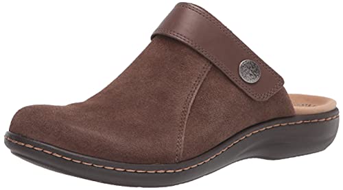 Clarks Womens Laurieann Strap Clog, Taupe, 6.5 Narrow Us #TOP6