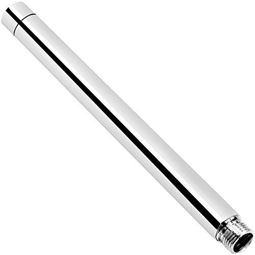 Duschkopf-Verlängerungsarm, 10.2 cm Duschverlängerungsarm, poliertes Chrom, Duscharmverlängerung, Edelstahl-Duschkopf-Verlängerungsrohr, Edelstahl-Duscharm-Verlängerung, langlebiges Rohr Cover