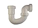 Danco 94005 Slip Joint Swivel P-Trap, 1-1/2 in, Plastic, [Finish]<, for Use with Kitchen and Bathroom Sinks, White