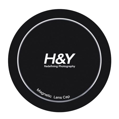 H&Y RevoRing Built-In Lens Filter Caps CNC Machined Aluminium Front and Back Cap 67-82mm