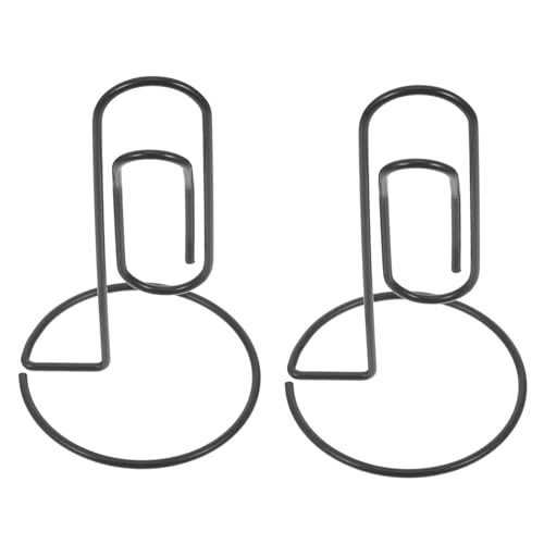 OSALADI 2 Piezas De Sujetapapeles Con Clip Para Notas Porta Tarjetas De Lugar Para Bodas Sujetapapeles Plateado Con Clip Para Fotos Sujetapapeles Para Mesas Sujetapapeles Para Números
