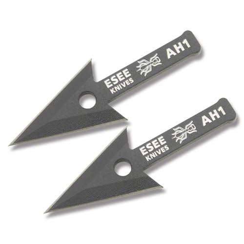 ESEE Arrowhead Wallet with 2 AH-1 Arrowheads