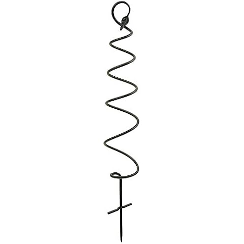 Achla Designs FST-01 Spiral Wrought Iron Garden Trellis Cover