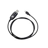 VMUKSAN CP-06 Programming Cable with Software CD for TYT TH-9800 TH-7800 Two Way Radio Mobile Transceiver, Supports Win 10, 7, XP
